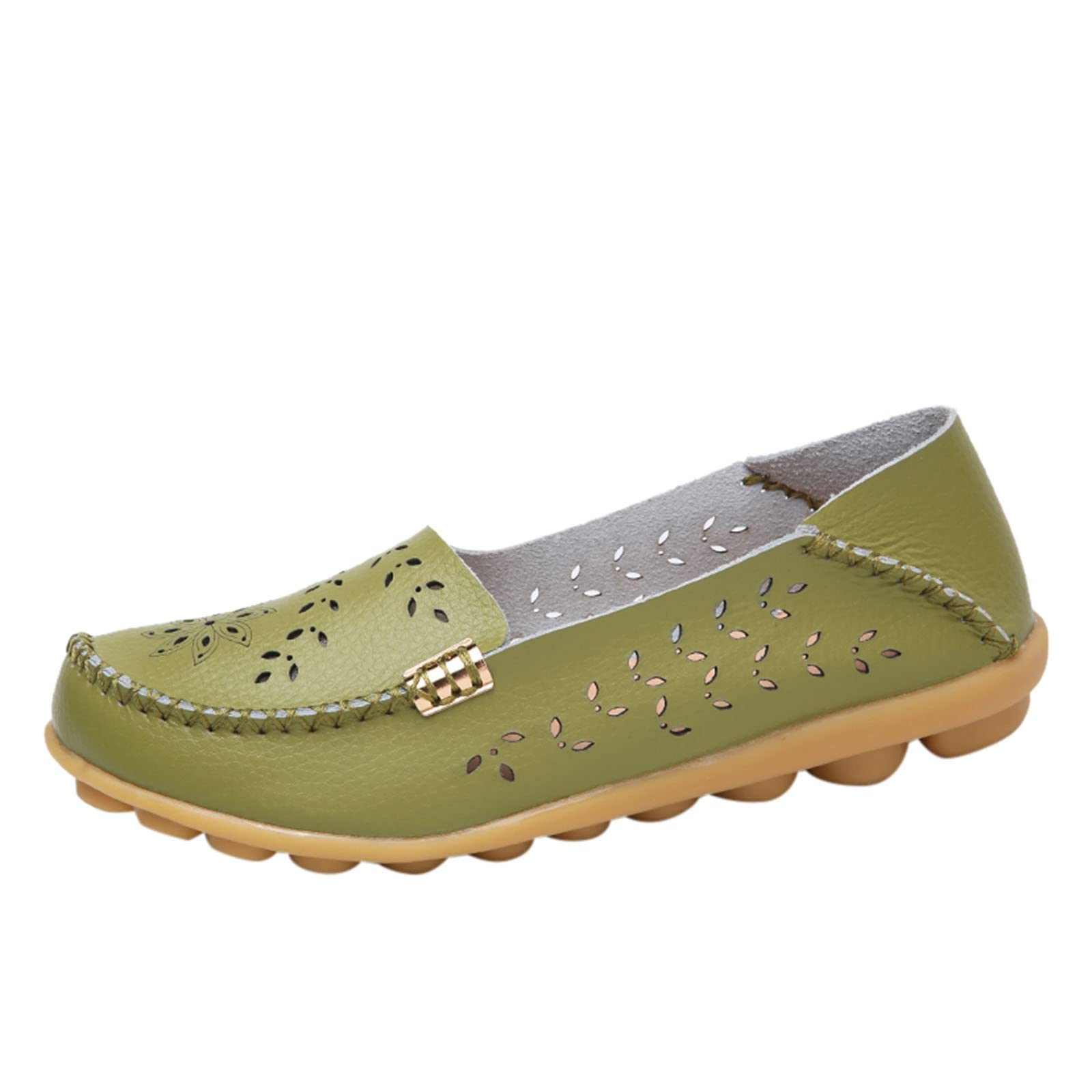 Women's Casual Lace-Up Shoes - Breathable Leather Dress Shoes for Fall Fashion | Comfortable & Stylish for Work, Walking & Everyday Wear