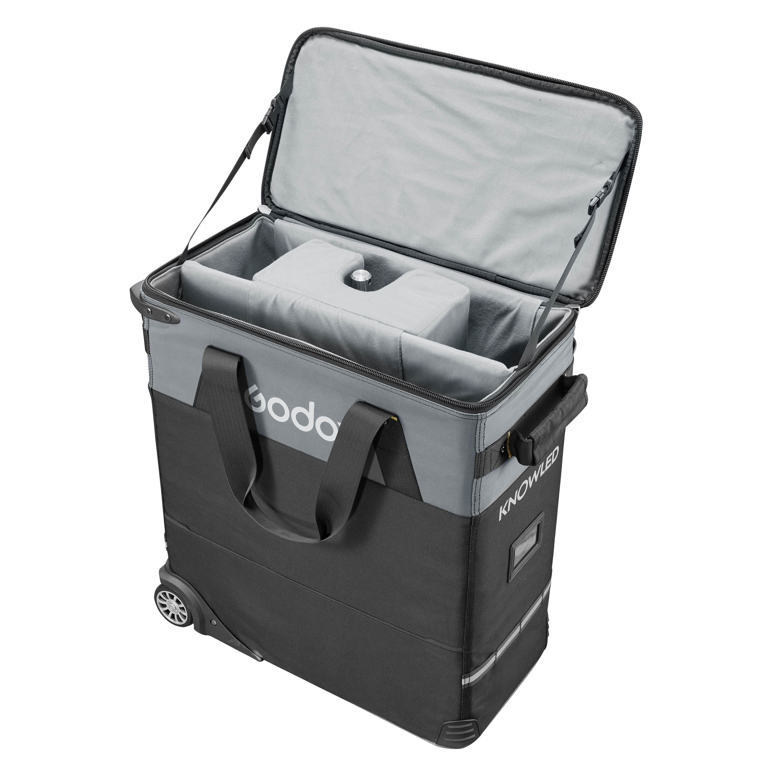 KNOWLED SC02 Structured Roller Case for P300R K1 Kit - Durable Travel Storage for Camera Equipment & Accessories | Perfect for Photographers & Videographers On-The-Go