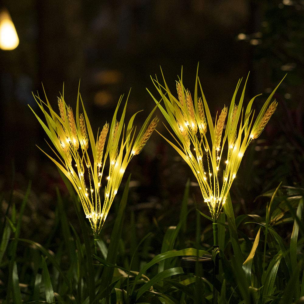 Neporal Solar Garden Lights Outdoor, 2 Pack Waterproof Solar Powered LED Pathway Lights - IP65 Weatherproof for Yard, Patio, Lawn, Walkway & Garden Decoration | Perfect for Landscape Lighting at Night