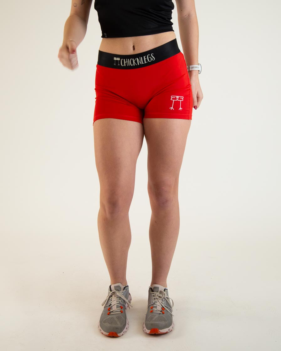 Women's Running Compression Shorts - High Waist 3