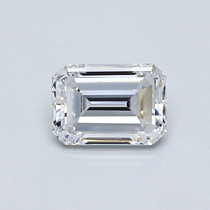 0.46 Carat D Color VVS2 Clarity Emerald Cut Diamond - Perfect for Engagement Rings & Fine Jewelry