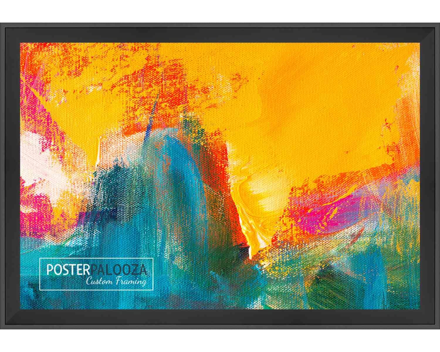 32x10 Inch Black Shadow Box Frame - 1 Inch Deep Display Case for Collectibles, Memorabilia & Art - Shatterproof Acrylic Glass with Hanging Hardware - Perfect for Home Decor, Office Display & Gift Giving