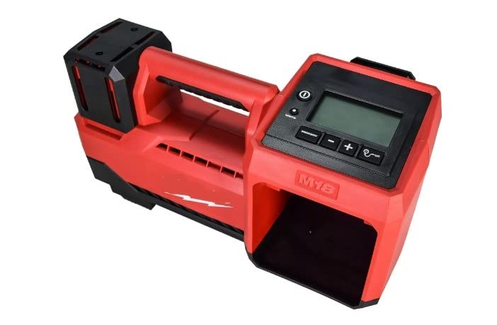 Milwaukee 2848-20 M18 Cordless Inflator Kit with 48-11-1850 5.0Ah Battery & Charger - Perfect for Tires, Air Mattresses, Sports Equipment & Outdoor Inflatable Accessories