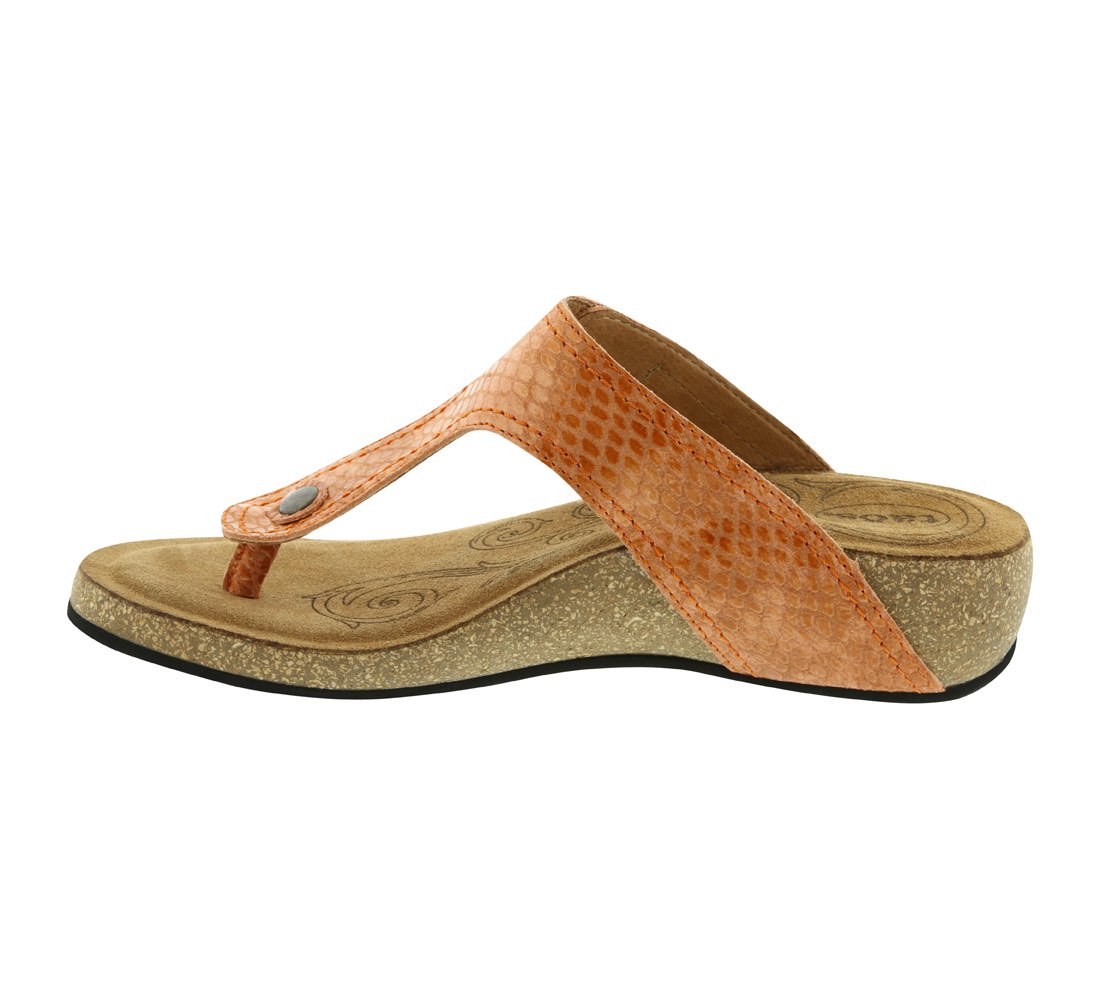 Taos Women's Lucy Sandal - Comfortable Leather Straps & Cushioned Footbed | Perfect for Summer, Beach, Travel & Casual Outings