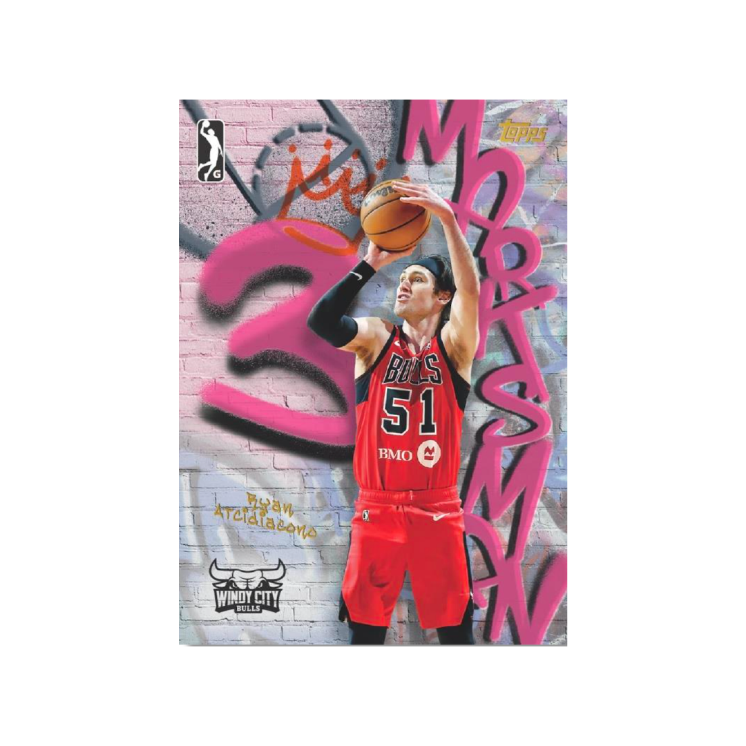 Topps G League Basketball 2024/25 Hobby Box - 24 Packs with Autograph & Memorabilia Cards - Pre Order Now for Collectors & Fans - Perfect for Trading, Displaying, and Investing in Rare Basketball Cards