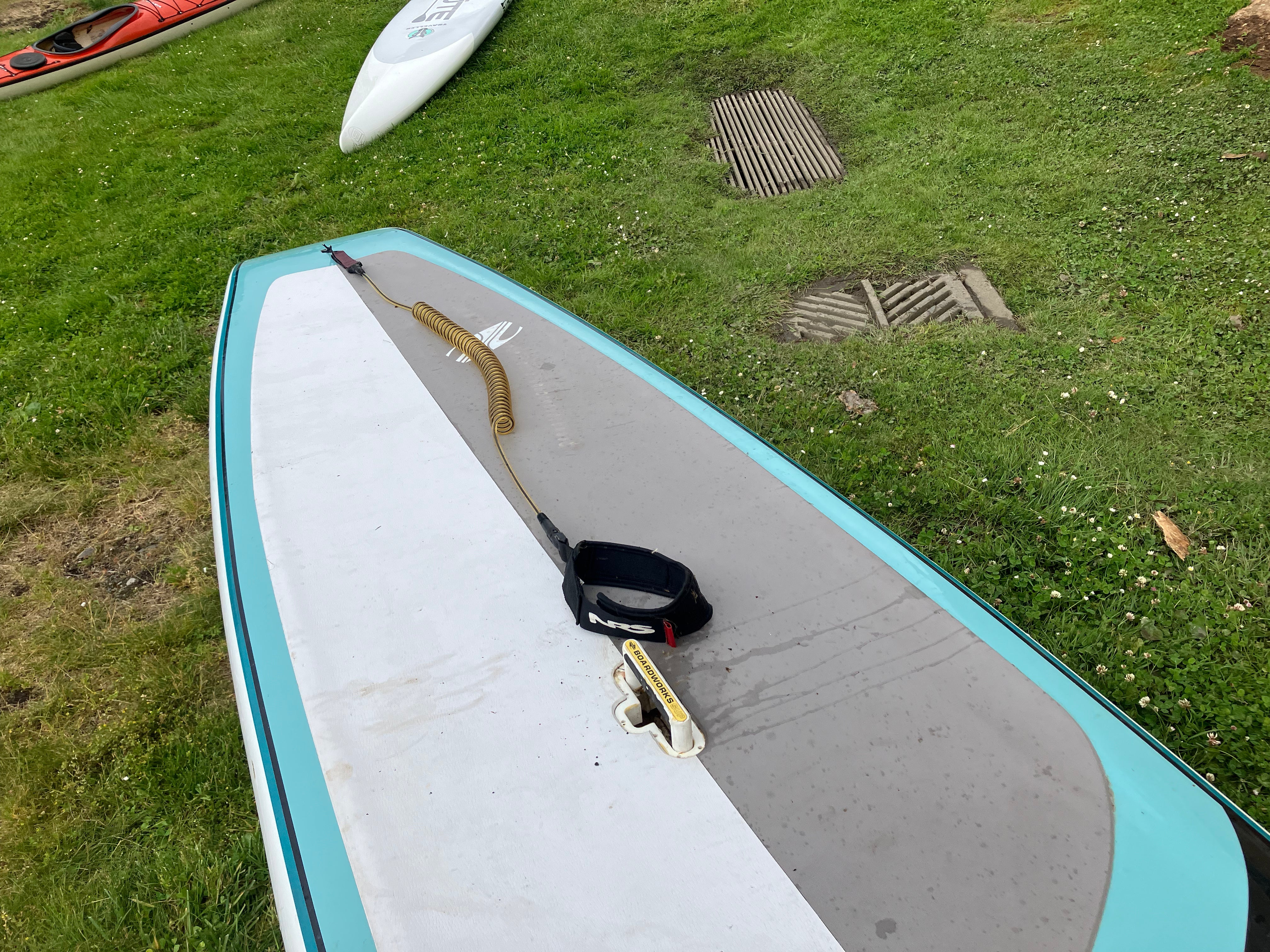 Boardworks Kraken Touring Inflatable Stand Up Paddle Board (SUP) - Lightweight & Durable for Ocean & Lake Adventures - Perfect for Yoga, Fishing & Family Fun