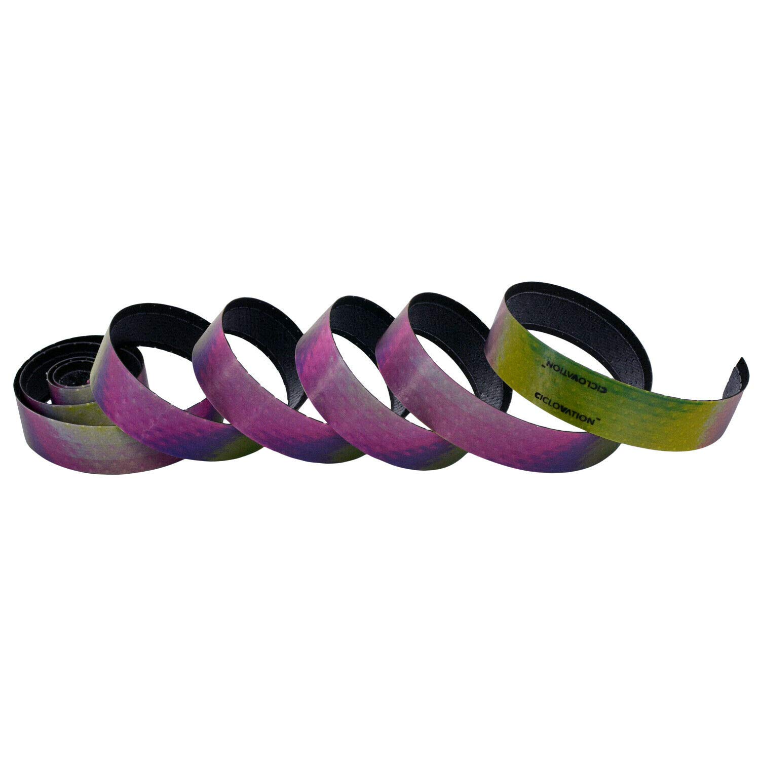 Premium Halo Touch Bar Tape - Non-Slip Rainbow Cycling Handlebar Grip for Road Bikes | Comfortable & Durable Bicycle Handle Wrap | Ideal for Long-Distance Riding, Commuting & Performance Cycling