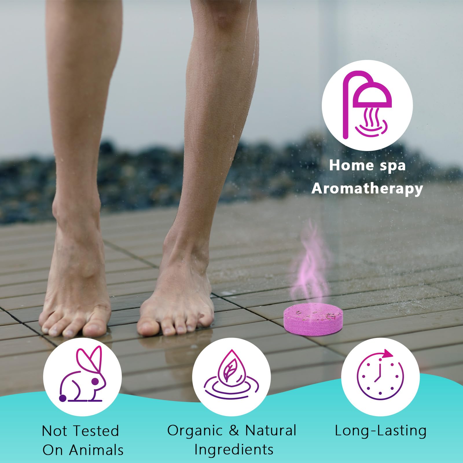 Funny & Sentimental Mom Gifts from Daughter or Son - I Love You Mom Shower Steamers, Cool Cute Birthday Christmas & Mother's Day Presents, Perfect for Relaxing Spa Nights at Home