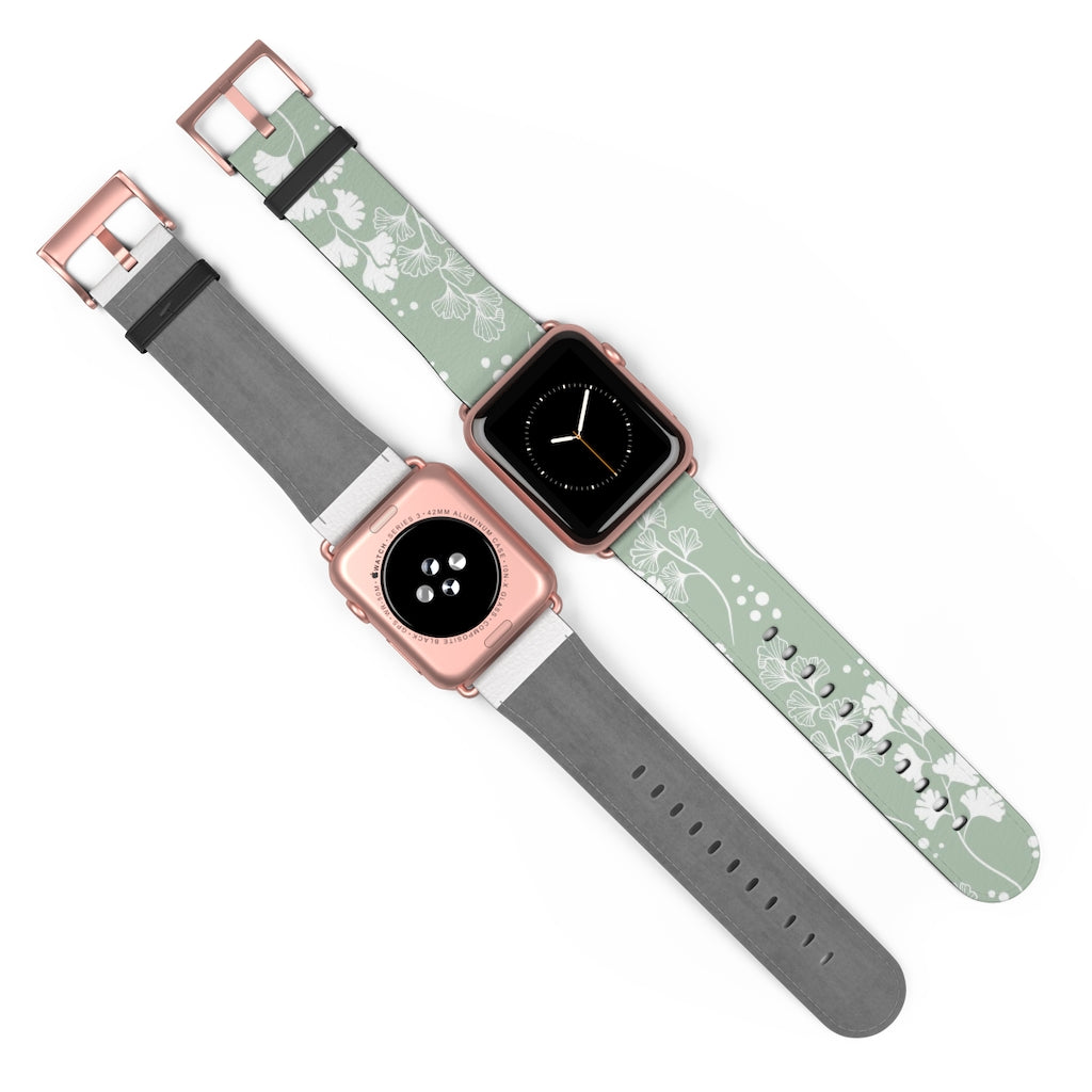 Vintage Hawaiian 'Iwa'iwa Leather Watch Band - Adjustable Replacement Strap for Apple Watch, Fitbit & Samsung Galaxy - Perfect for Beach, Travel & Casual Wear