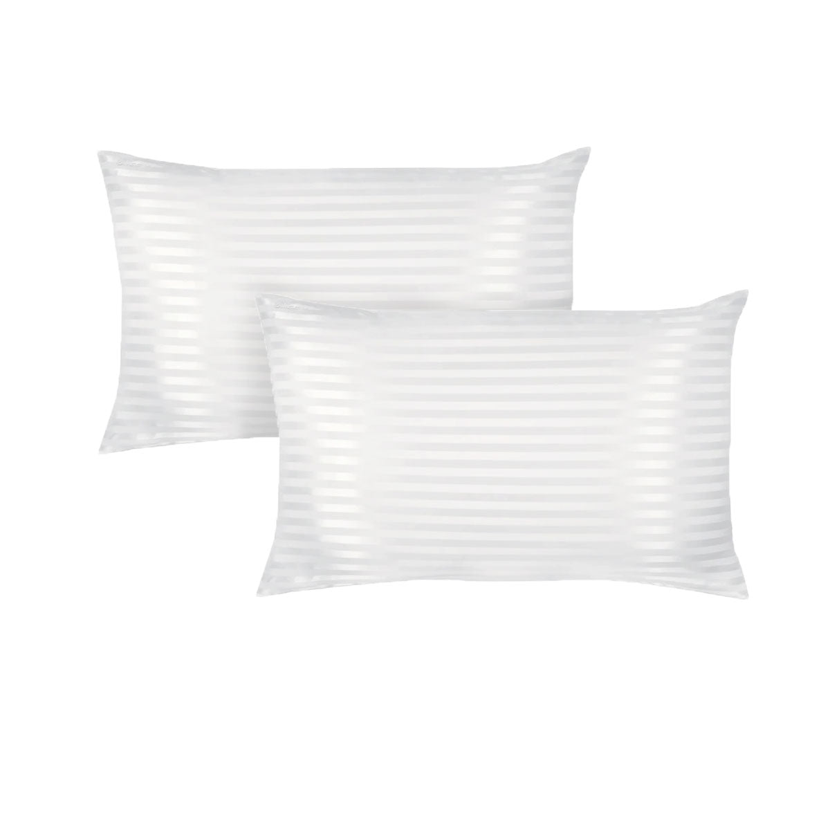 Premium 600GSM Twin Pack Microfiber Standard Pillows 45 x 70 cm - Ultra Soft & Supportive for Side, Back, and Stomach Sleepers - Perfect for Bed, Sofa, and Travel Use