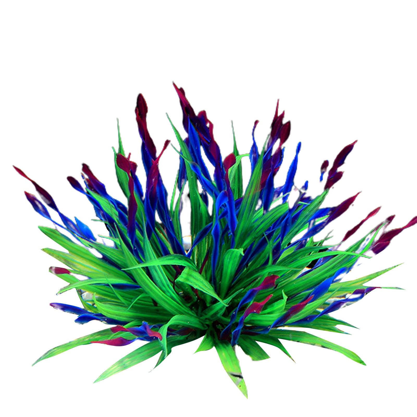 US Fish Tank Decorations - Realistic Aquarium Plants, Plastic Artificial Seaweed & Hideout Decor for Home Fish Tanks | Perfect for Betta Fish, Goldfish & Tropical Aquariums