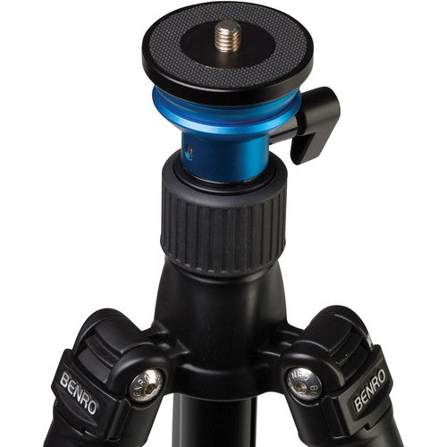 Benro Aero 4 Video Travel Tripod Kit - Lightweight Aluminum Tripod with Fluid Head for DSLR Cameras, Perfect for Travel Vlogging & Outdoor Photography