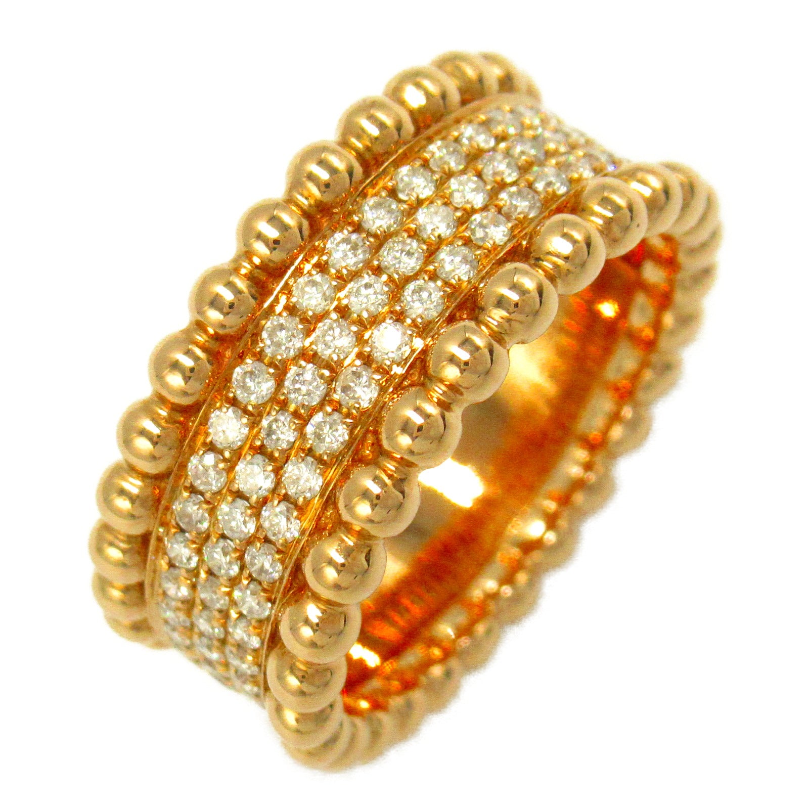 18K Pink Gold Diamond Ring for Women - Elegant Engagement & Wedding Jewelry Gift - Perfect for Proposals, Anniversaries & Special Occasions