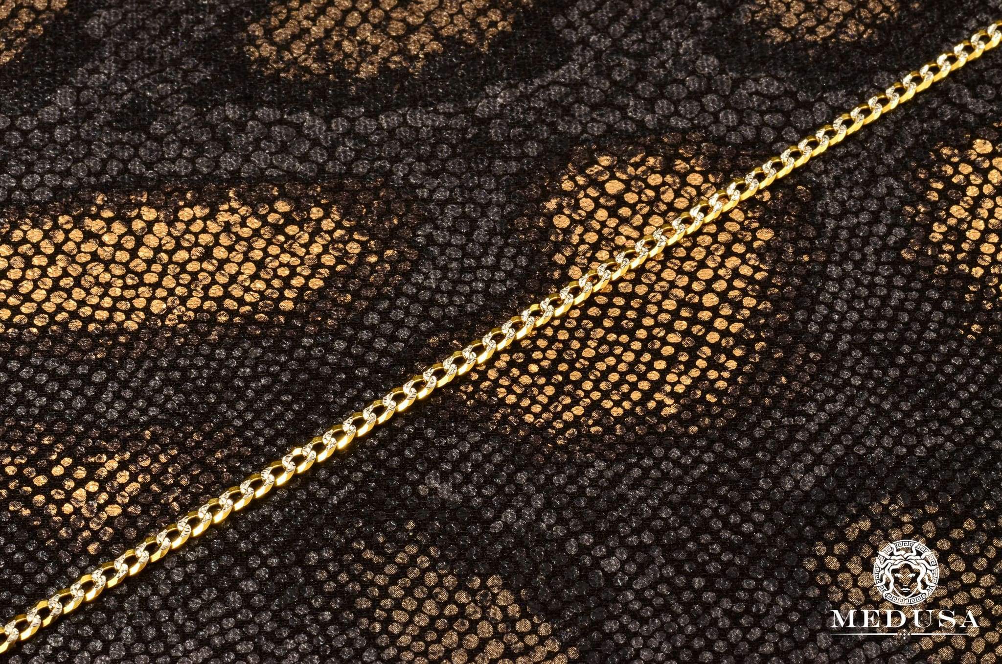3.5mm Flat Curb Chain Necklace - Diamond Cut Stainless Steel Jewelry for Women & Men - Perfect for Layering, Gifts & Everyday Wear