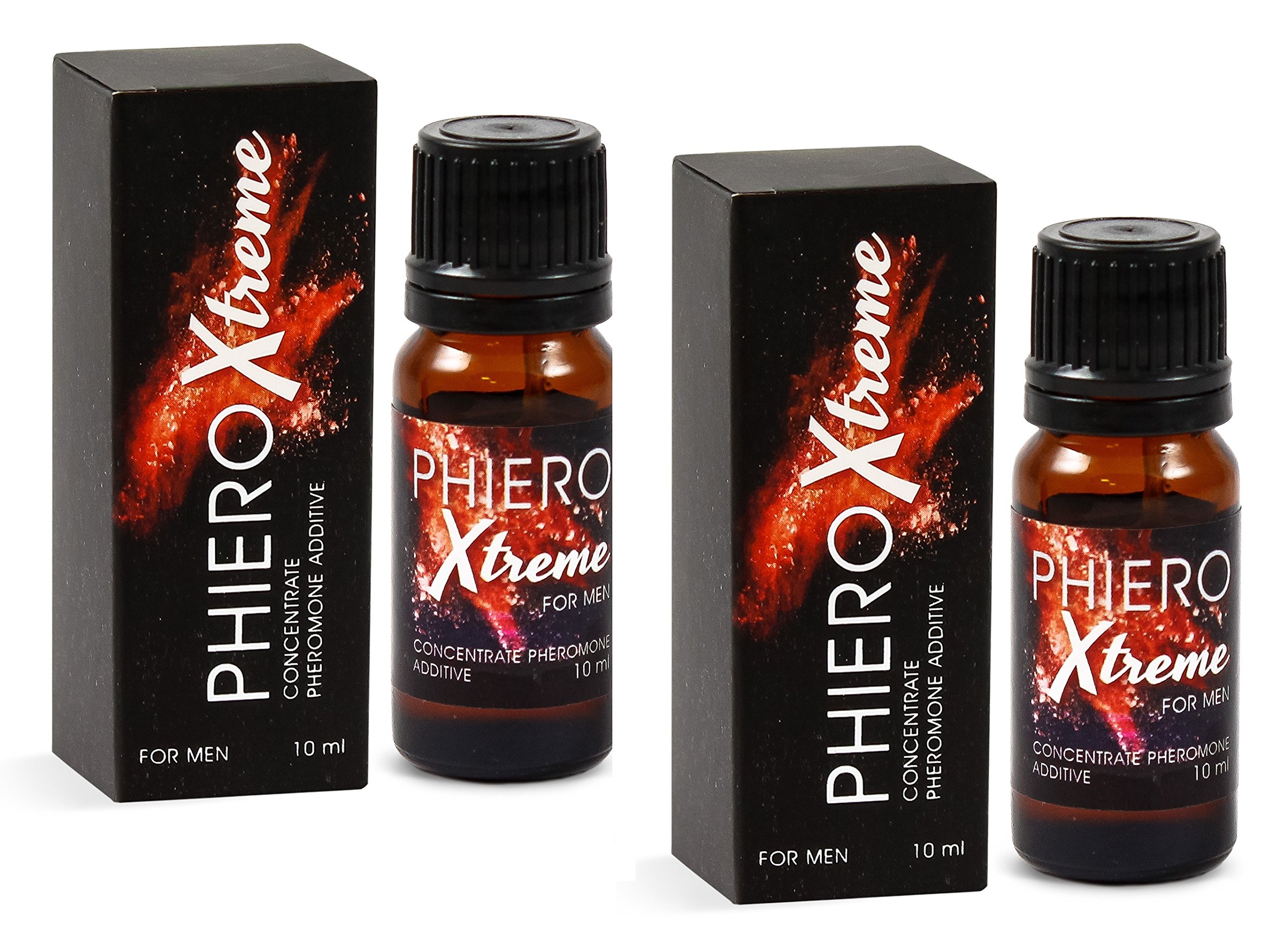 Phiero Xtreme Concentrated Pheromone Cologne Enhancer - 2 Pack for Men & Women | Boost Attraction & Confidence | Perfect for Dating, Nightlife & Special Occasions