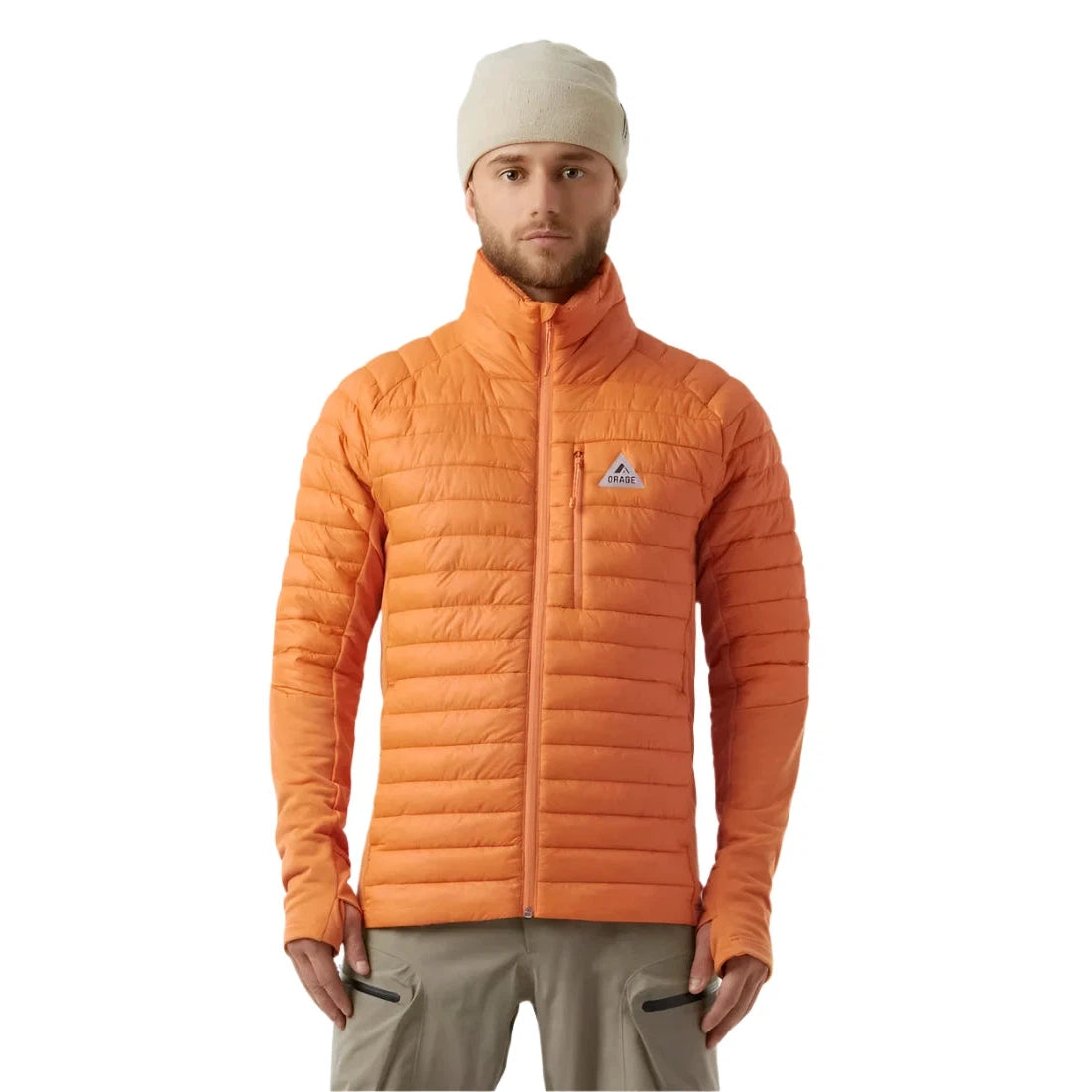 Orage Men's Morrison Gilltek Hybrid Jacket 2025 - Waterproof Windbreaker for Hiking, Skiing & Outdoor Adventures