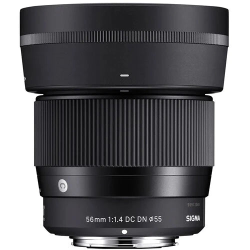 Sigma 56mm F1.4 DC DN Contemporary Lens for Sony E Mount - Fast Prime Portrait Lens for Mirrorless Cameras | Perfect for Low Light Photography, Street & Travel Shots