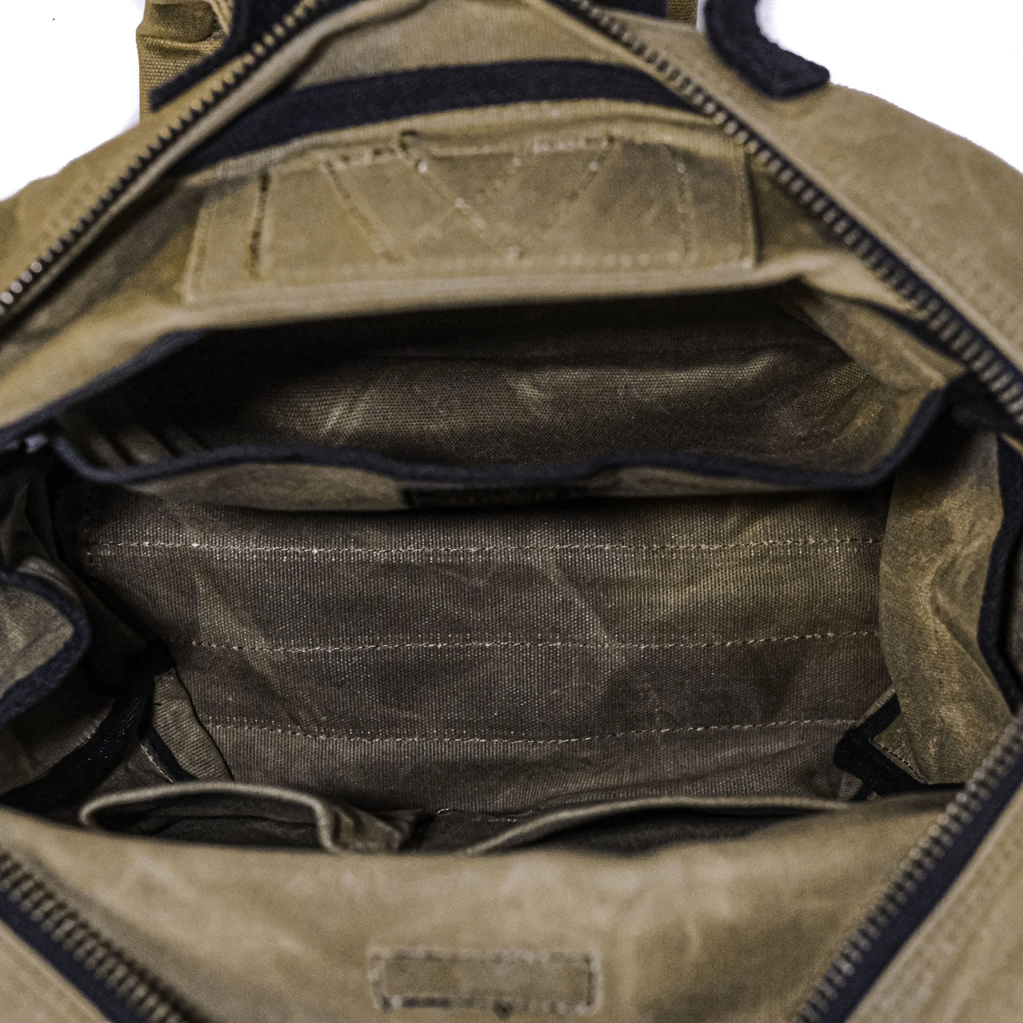 Durable Waxed Canvas Backpack for Men & Women - Waterproof Laptop Backpack with Spacious Compartment - Perfect for Work, Travel, Hiking & Daily Commute - Stylish & Functional Rucksack for Professionals & Students