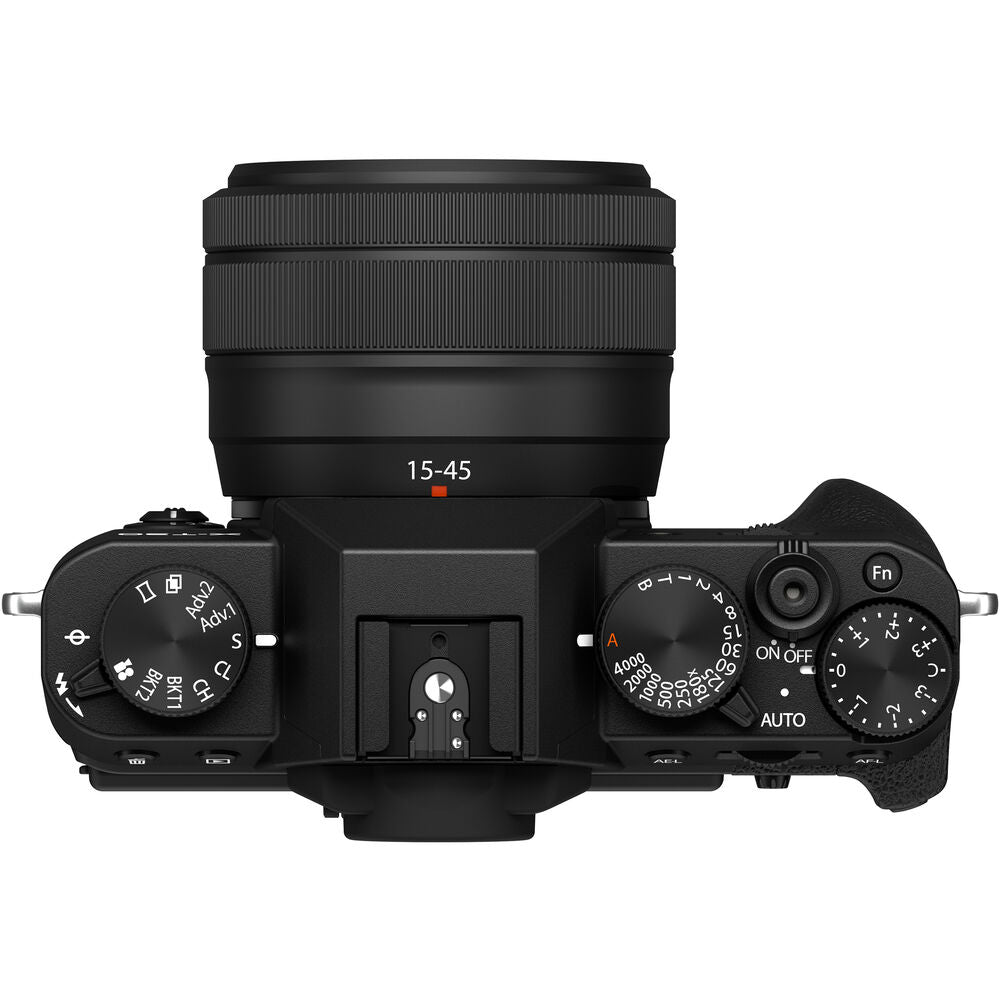 FUJIFILM X-T30 II Mirrorless Digital Camera with 15-45mm Lens Kit - Black | 26.1MP APS-C Sensor, 4K Video, Compact Travel & Street Photography Camera