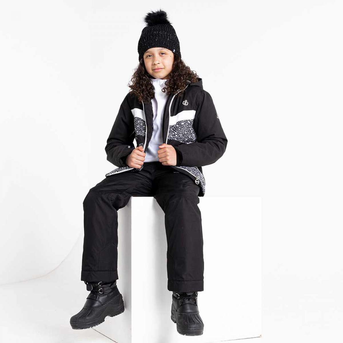 Dare2B Junior's Belief II Insulated Winter Jacket for Girls - Waterproof & Warm Coat for Cold Weather 2022-2023 - Perfect for School, Outdoor Activities & Snow Adventures