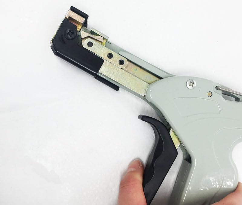 Stainless Steel Automatic Cable Tie Gun LS-338 - 4.8mm Max Width Tool for Secure Fastening | Ideal for Electrical Wiring, HVAC, Automotive & Industrial Applications