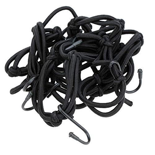 Elastic Cargo Motorcycle Hook Rope - Heavy Duty Luggage Cord Net for Bike Accessories - Secure Fastening for Road & Mountain Bikes - Perfect for Commuting, Touring & Adventure Riding