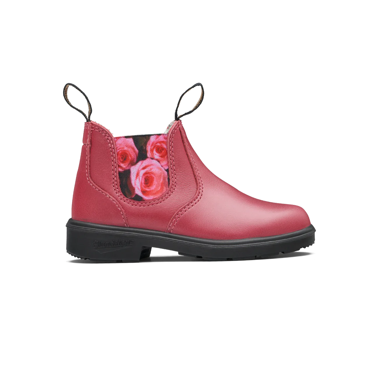 Blundstone Kids' Boots - Mauve with Pink Rose Elastic Side Gussets | Comfortable & Durable for School, Play & Outdoor Adventures
