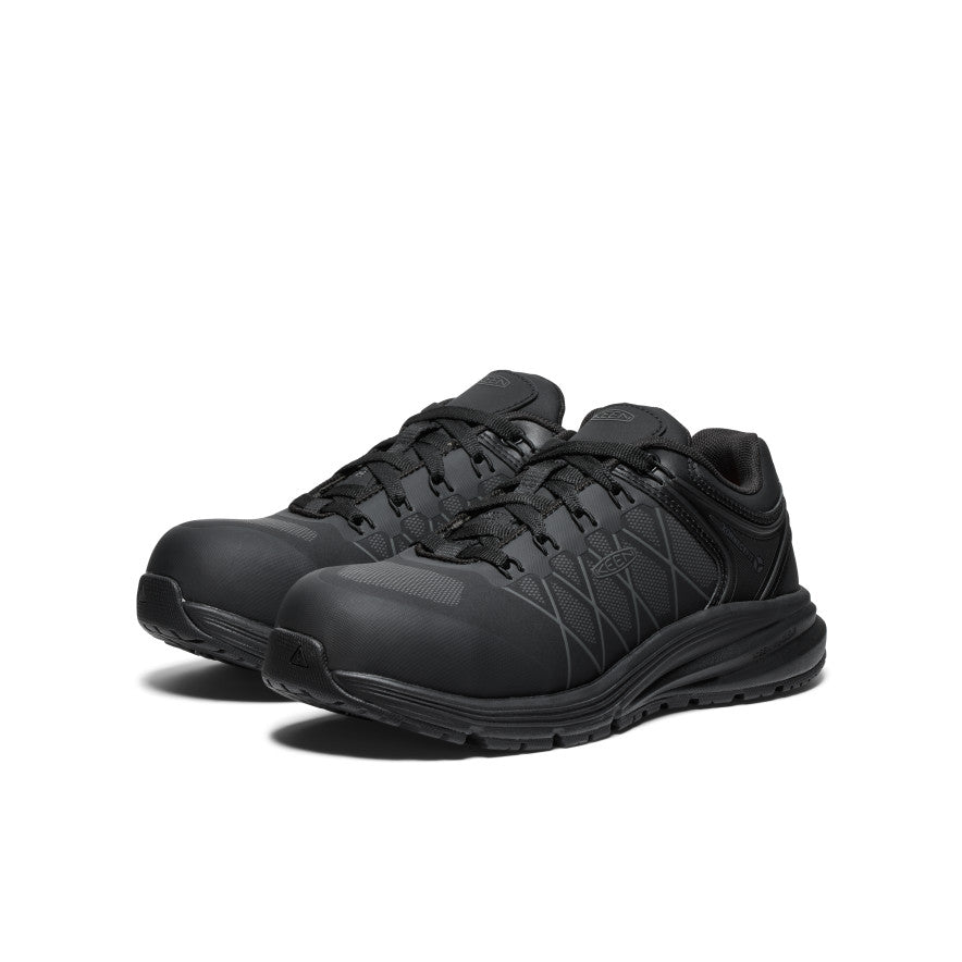 Women's Vista Energy XT Carbon Toe Work Boots - Black/Raven - Durable & Comfortable for Construction, Hiking & Outdoor Work