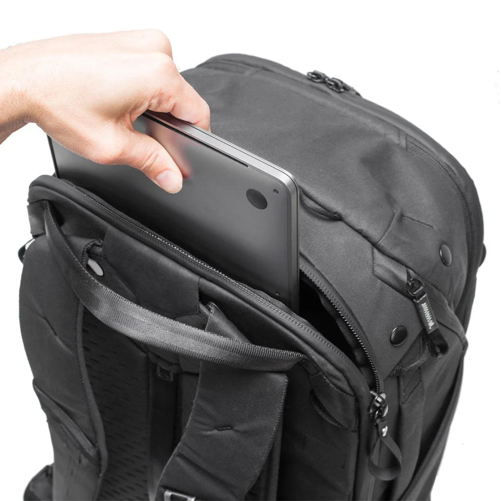 Peak Design 45L Travel Backpack - Waterproof Carry-On Backpack for Men & Women - Perfect for Air Travel, Hiking & Outdoor Adventures