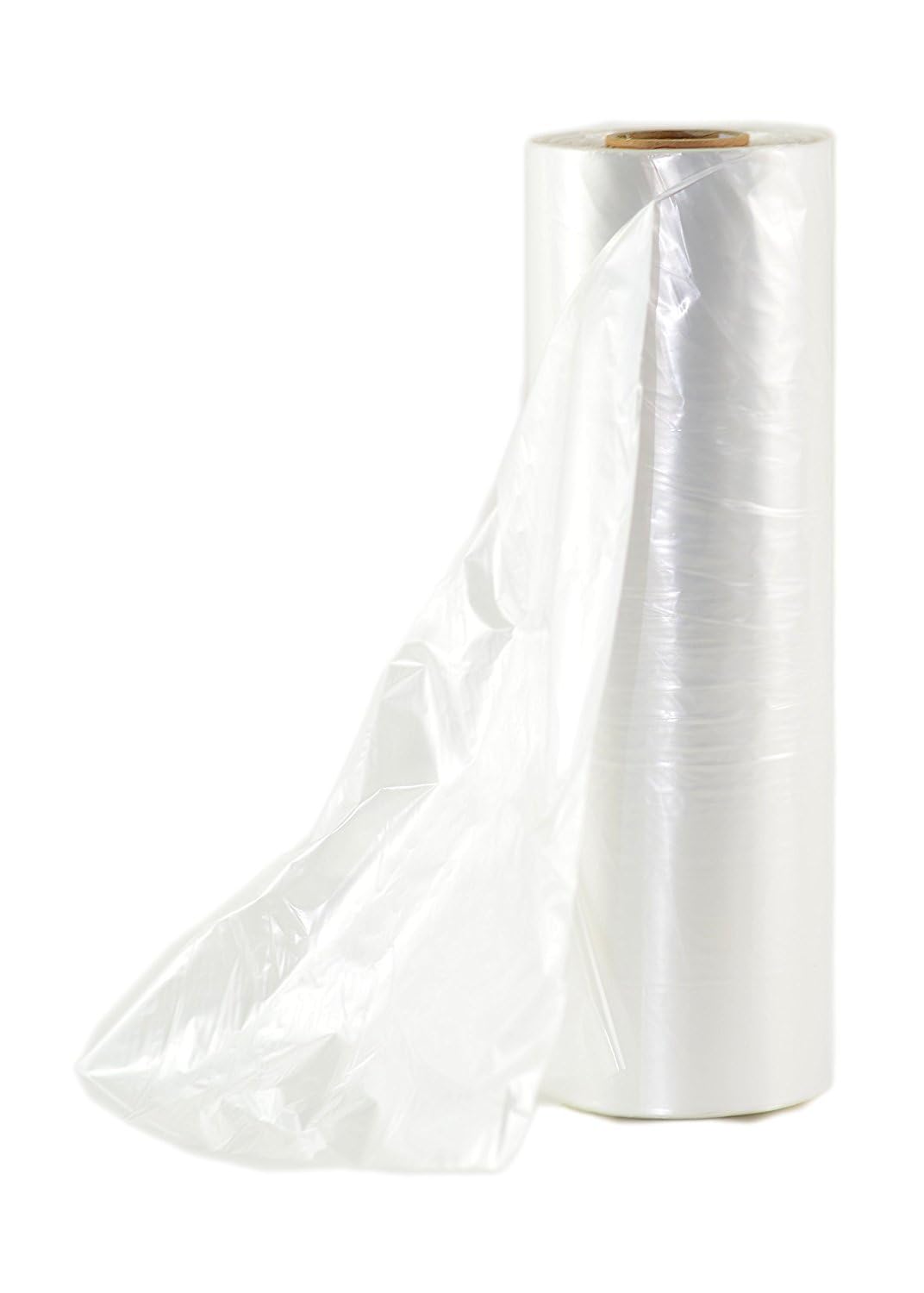 18x24 Inches Disposable Produce Bags on Roll - 170 Clear Plastic Bags for Grocery, Bakery & Farmers Market - Perfect for Fruits, Vegetables & Bread Packaging