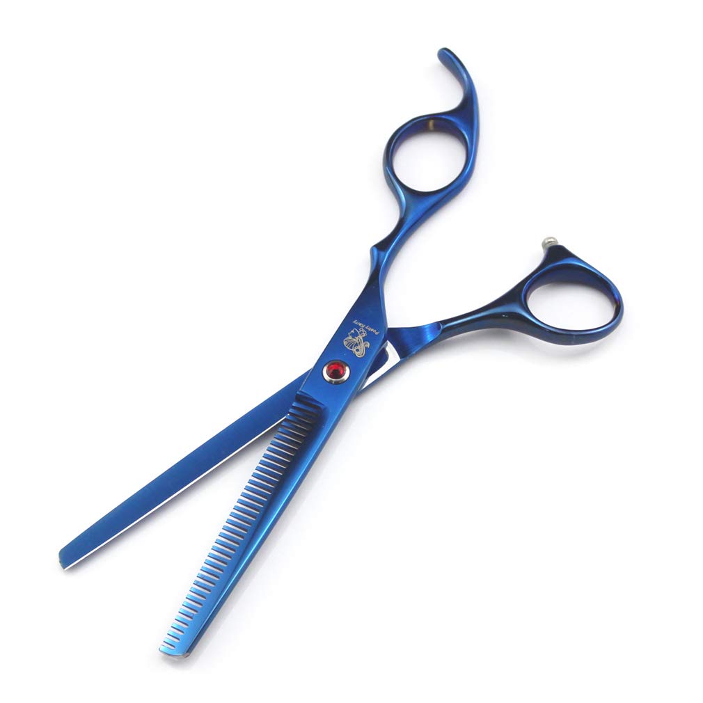 Premium Stainless Steel Pet Grooming Scissors Set - Professional Dog & Cat Grooming Kit with Straight, Thinning, Curved Scissors & Comb for Precise Hair Trimming - Perfect for Home Pet Care & Professional Grooming Salons
