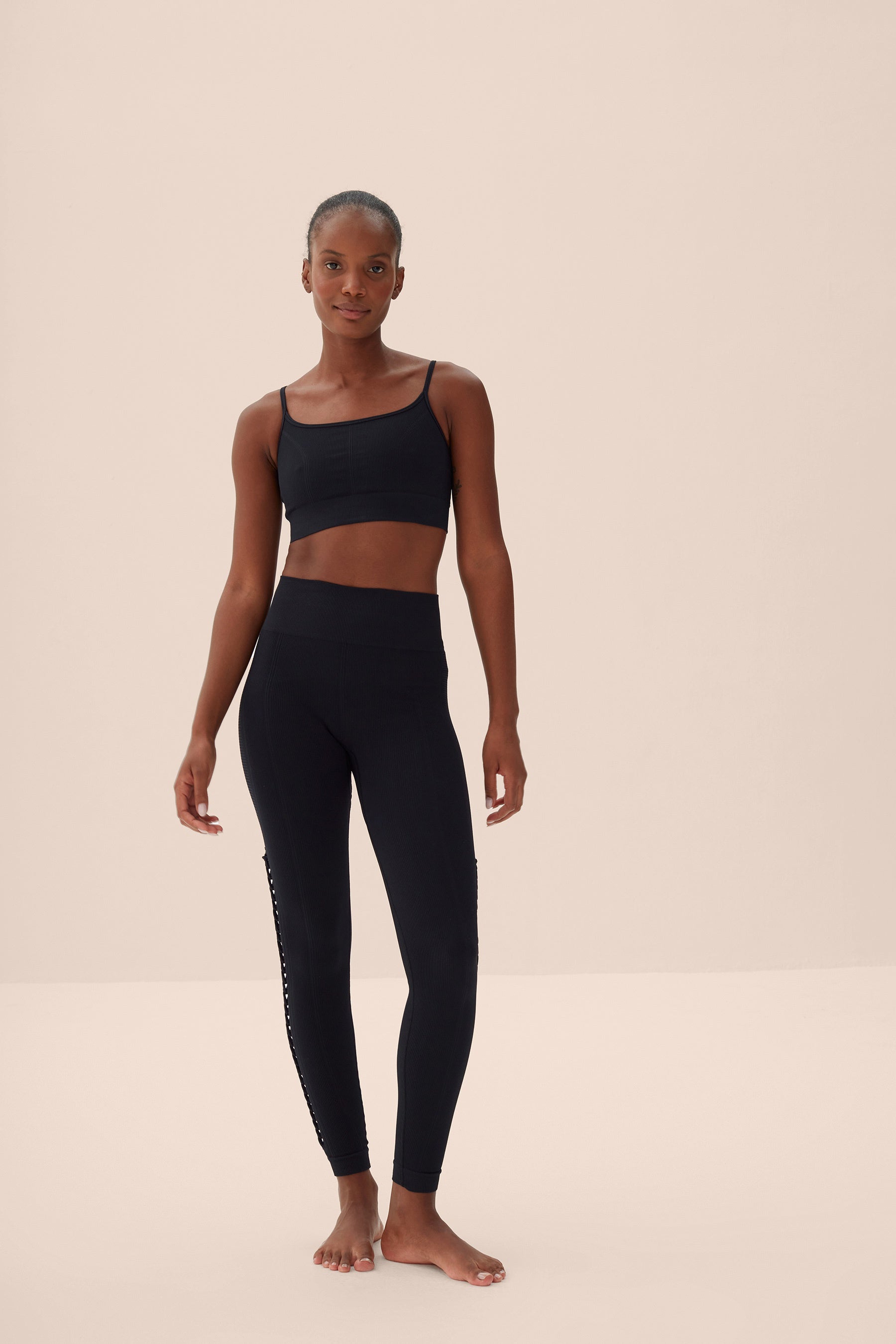 High Waist Seamless Leggings for Women - Comfortable & Stretchy Yoga Pants - Perfect for Workout, Running, Lounge & Everyday Wear