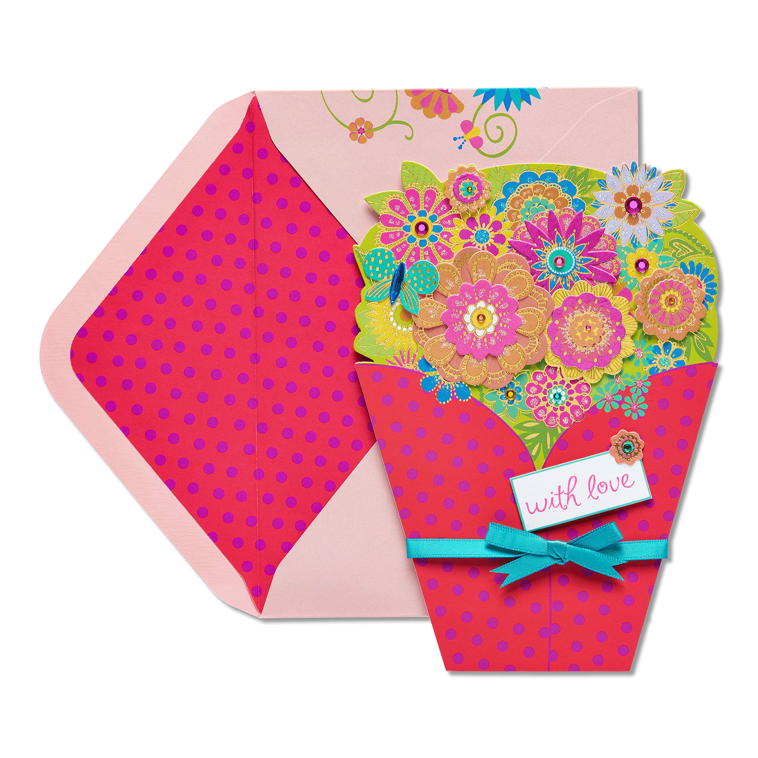 Papyrus Happy and Wonderful Birthday Card - Elegant Greeting Card for Birthdays, Parties & Special Occasions