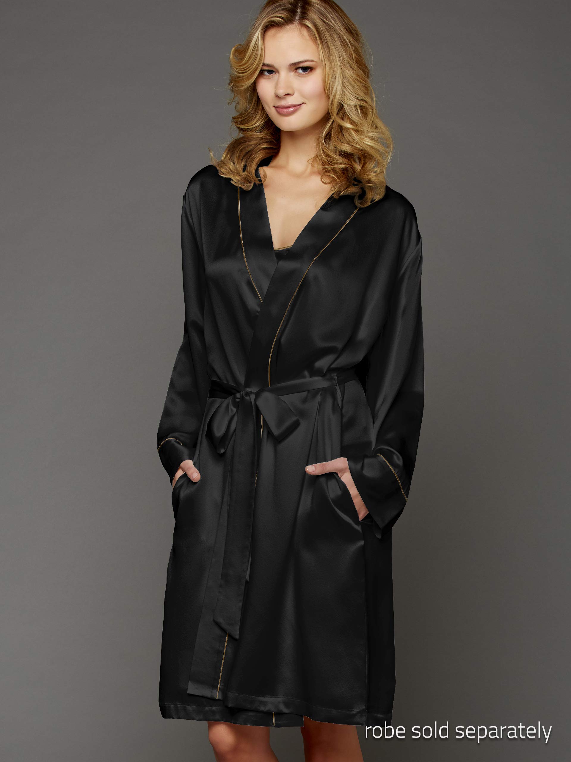 Women's Silk Nightgown - Soft & Comfortable Sleepwear for Women - Perfect for Relaxing at Home or Romantic Evenings