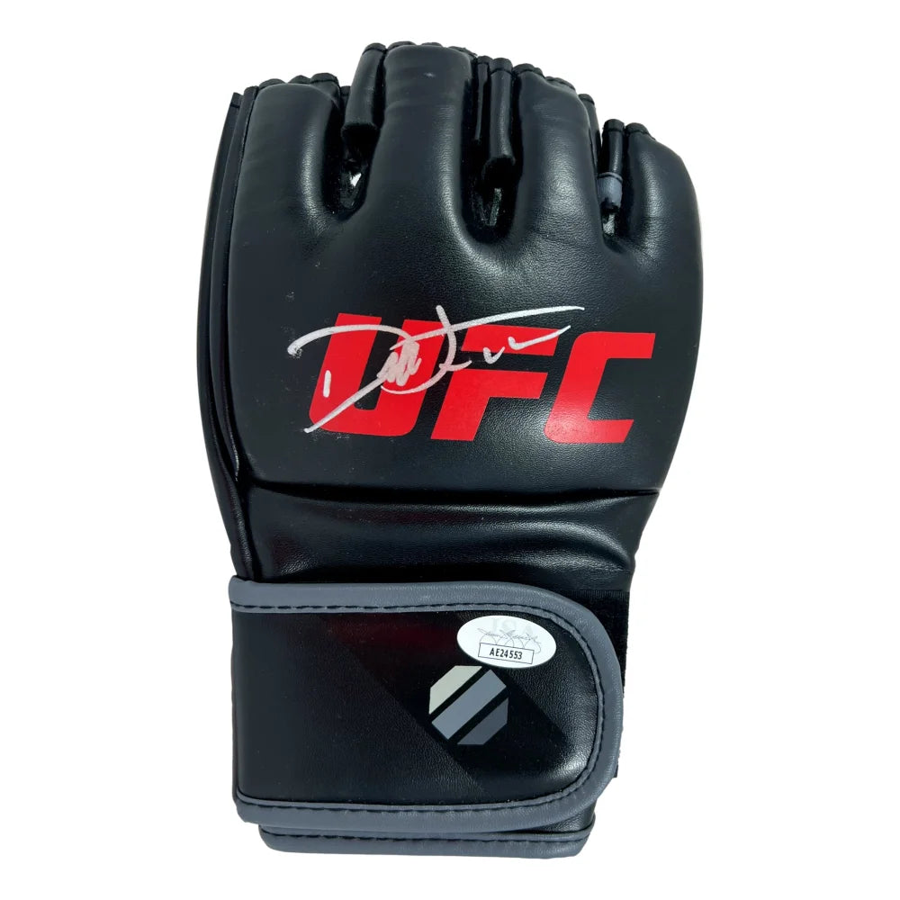 Authentic Deiveson Figueiredo Autographed UFC Gloves with JSA COA - MMA Collectible for Fans & Display