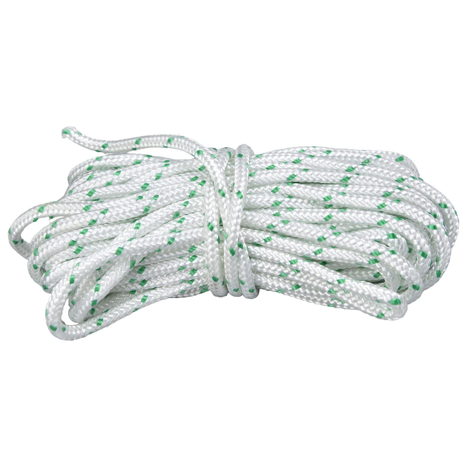 Durable Nylon Recoil Starter Rope - Easy Replacement Pull Cord for Lawn Mowers, Brush Cutters, Chainsaws & Generators | Portable & Foldable Design for Outdoor Power Equipment Maintenance