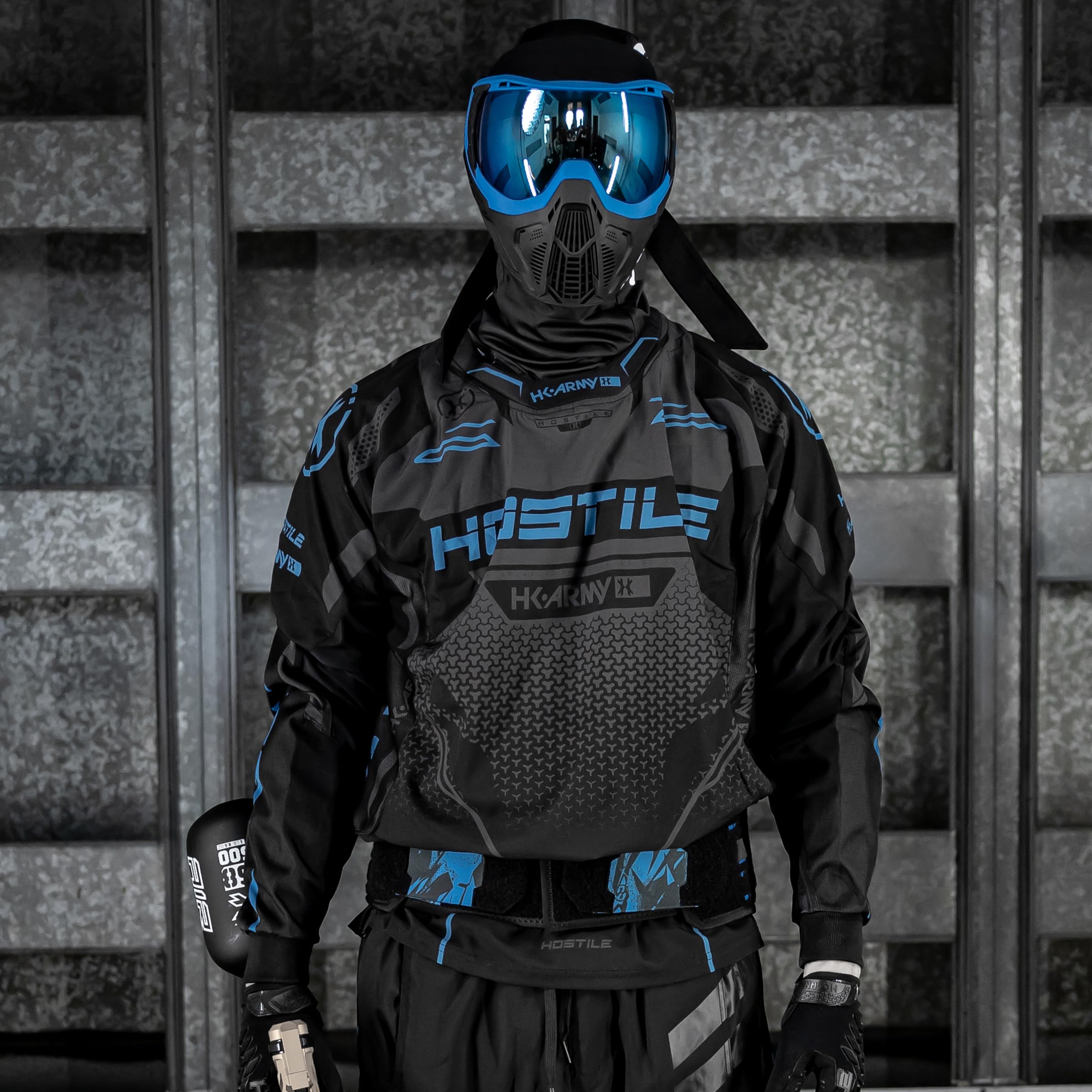 HK Army Proline Men's Paintball Jersey - Breathable Padded Paintball Shirt for Speedball & Woodsball | Tournament & Outdoor Play Gear