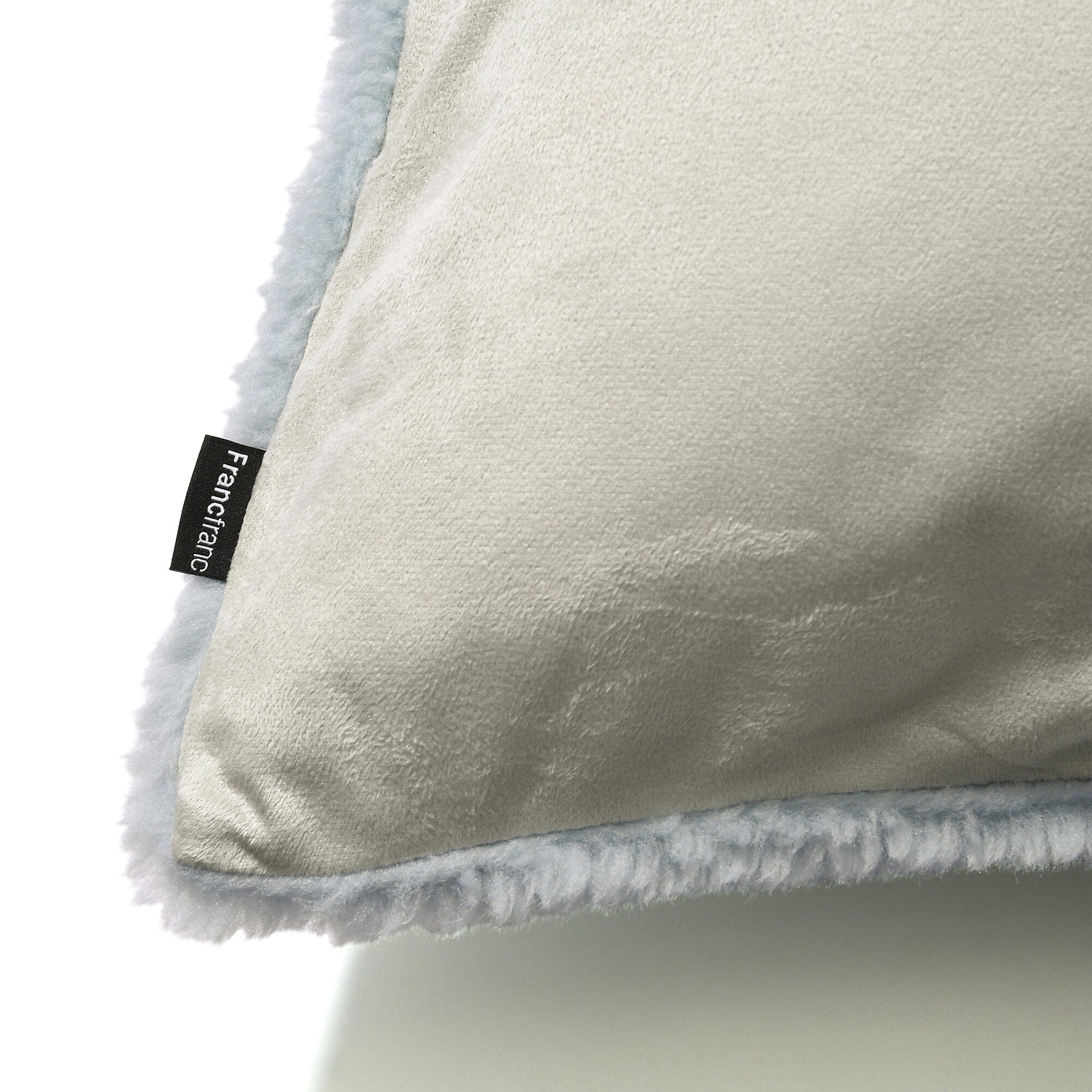 Premium Faux Fur Cushion Cover 18x18 Inches Light Blue - Soft & Cozy Home Decor for Living Room, Bedroom, or Sofa