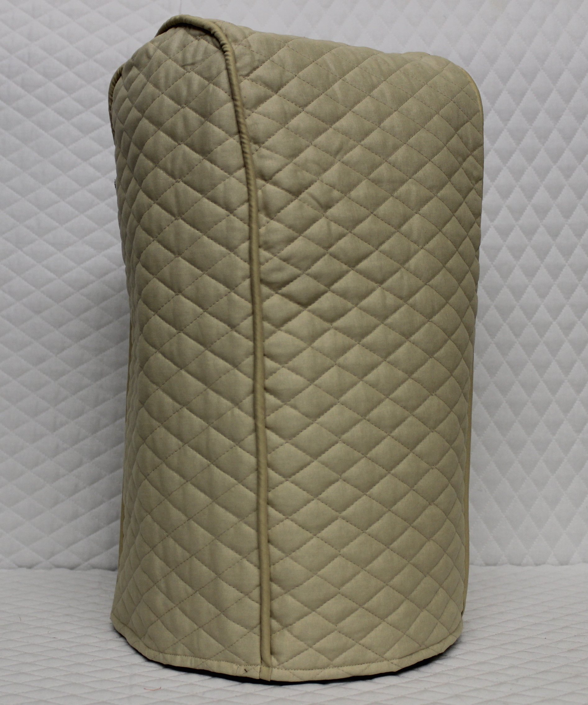 Quilted Blender Cover - Regular Size Beige - Perfect for KitchenAid, Ninja & Vitamix Blenders - Protects & Keeps Countertops Clean