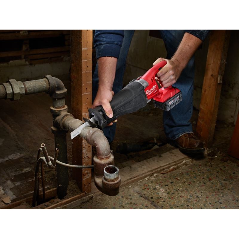 M18 FUEL 18V Brushless Cordless Reciprocating Saw (Tool Only) - Powerful Cutting Tool for Construction, Demolition & DIY Projects