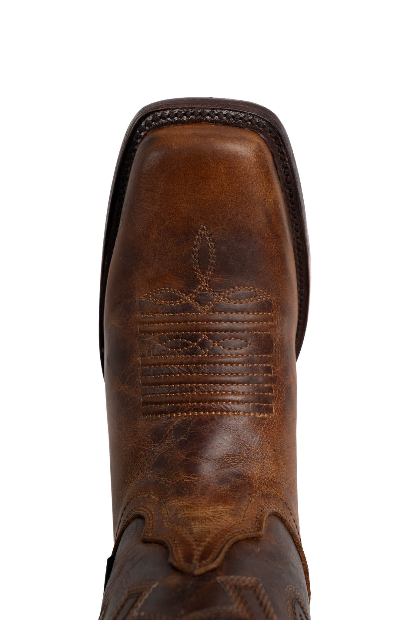Maya Rodeo Toe Cowboy Boots for Women - Western Style Leather Cowgirl Boots with Pointed Toe - Perfect for Country Dancing, Rodeo Events & Western Fashion Outfits