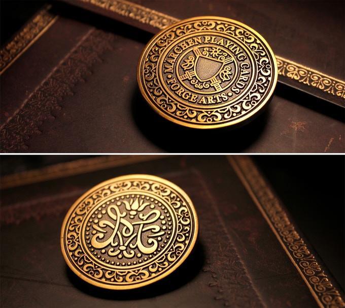 Fairy Tale Dealer Coin - Collectible Fantasy Token for Role Playing Games, Gifts, and Storytelling Adventures
