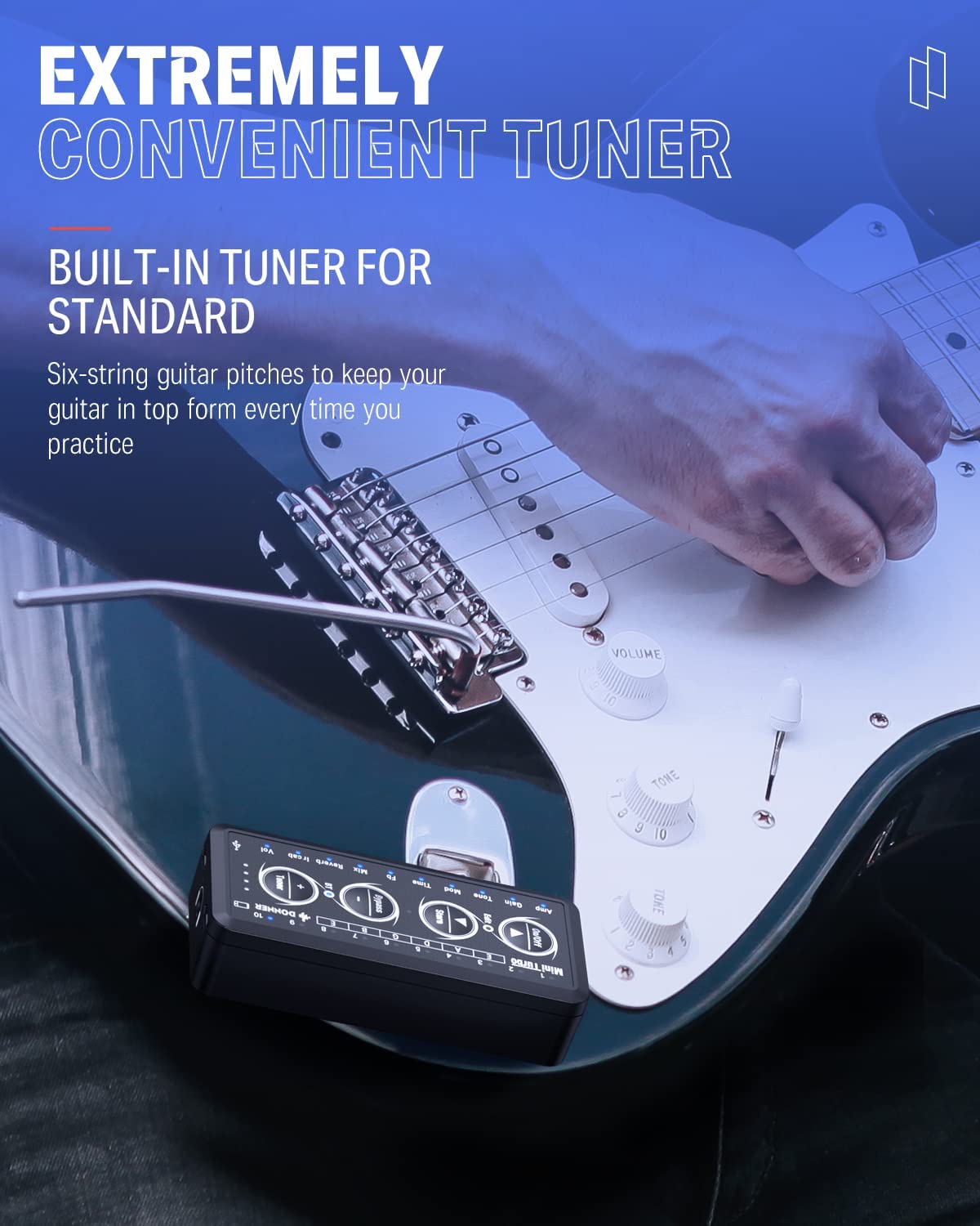 Donner DLP-124B Solid Body Full-Size 39 Inch LP Style Electric Guitar Kit with Headphone Amp - Perfect for Beginners, Home Practice & Studio Recording