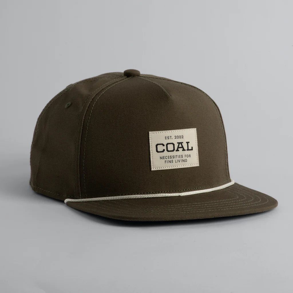 Coal 2025 Military Uniform Cap Hat - Olive Green Tactical Baseball Cap for Outdoor Activities, Hiking & Camping