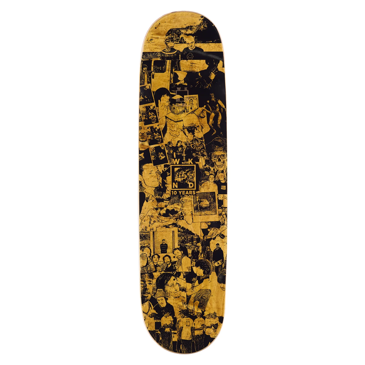 WKND Jerry + Elaine Date Series Skateboard Deck - Assorted Sizes for Street Skating & Collectors | Perfect for Skateboard Enthusiasts & Pop Culture Fans