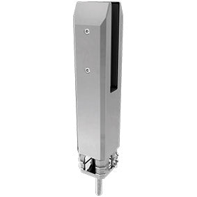 Pool Fence Spigot - Matt Black/Polished/Satin Stainless SS2205 - Core Drill or Base Plate Mount - Durable Outdoor Pool Safety Fence Accessory for Backyard & Commercial Pools