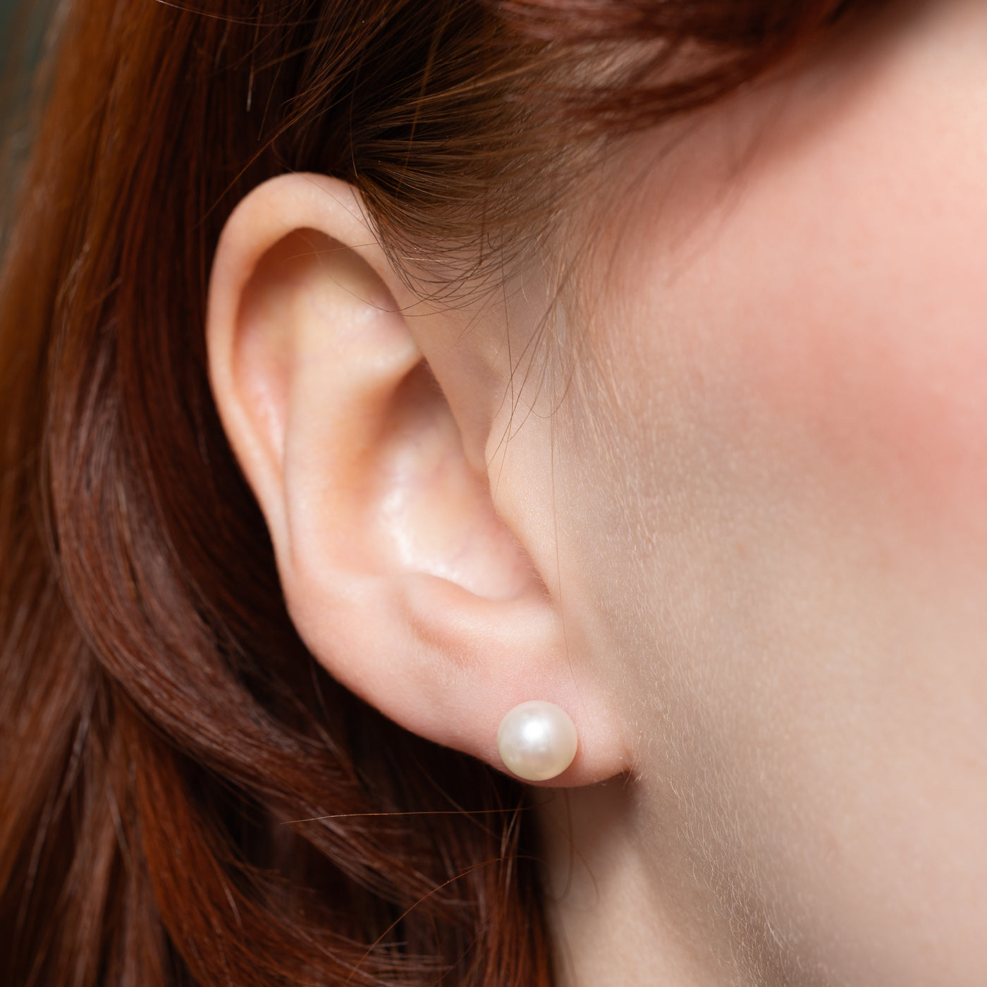 14K Gold Pearl Stud Earrings for Women - Classic Elegant Jewelry Gift for Birthday, Anniversary & Wedding | Hypoallergenic & Tarnish-Free