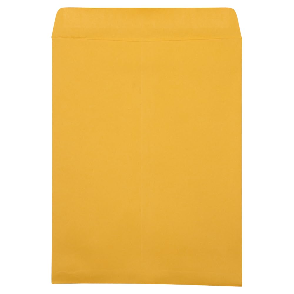 JAM PAPER 10 x 13 Open End Catalog Premium Manila Envelopes - Bulk Pack of 500 - Perfect for Business Mailings, Invoices, and Direct Marketing Campaigns