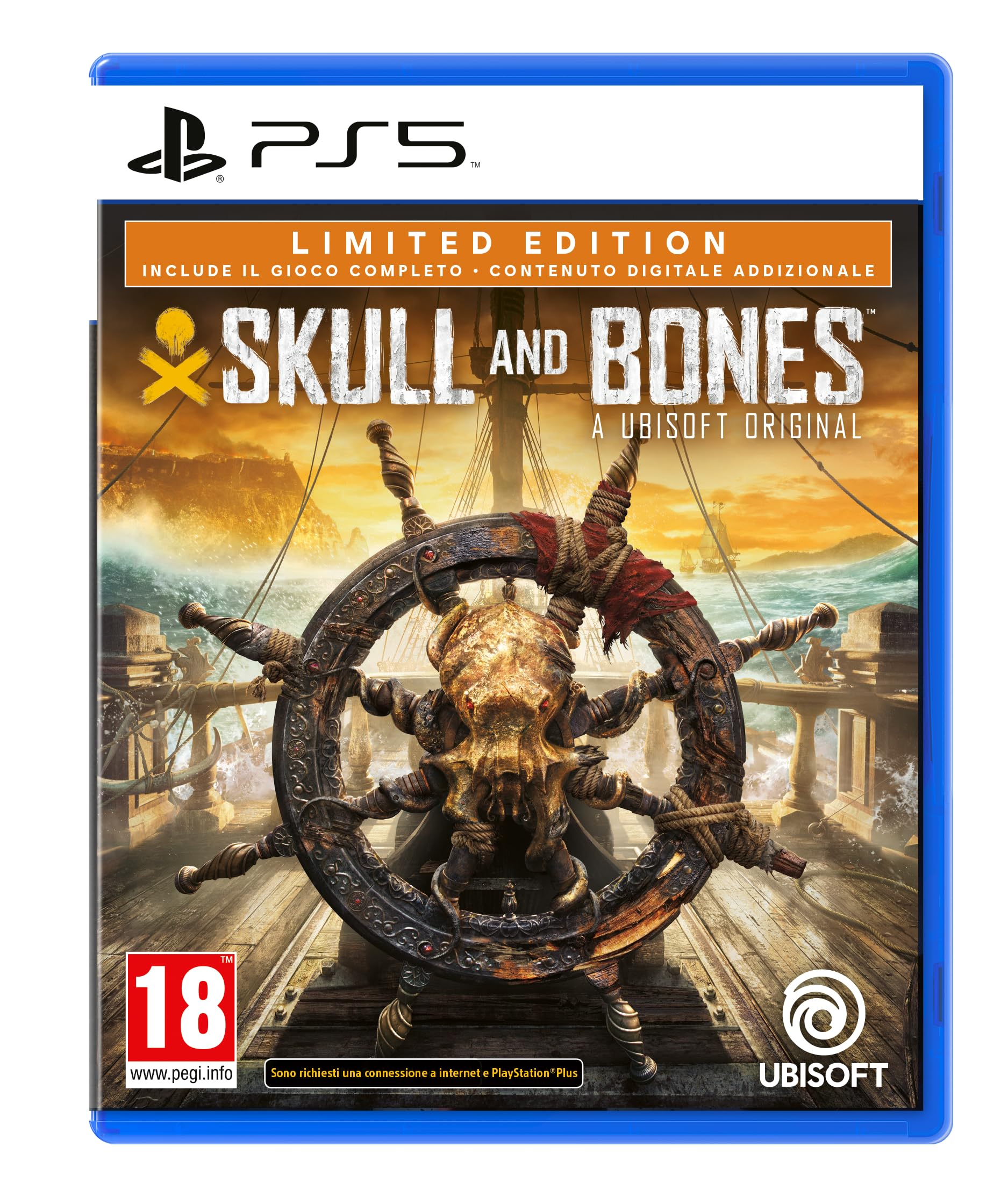 Skull & Bones Limited Edition PS5 Game - Action-Adventure Pirate Video Game for PlayStation 5 | Perfect for Multiplayer Gaming & Open-World Exploration