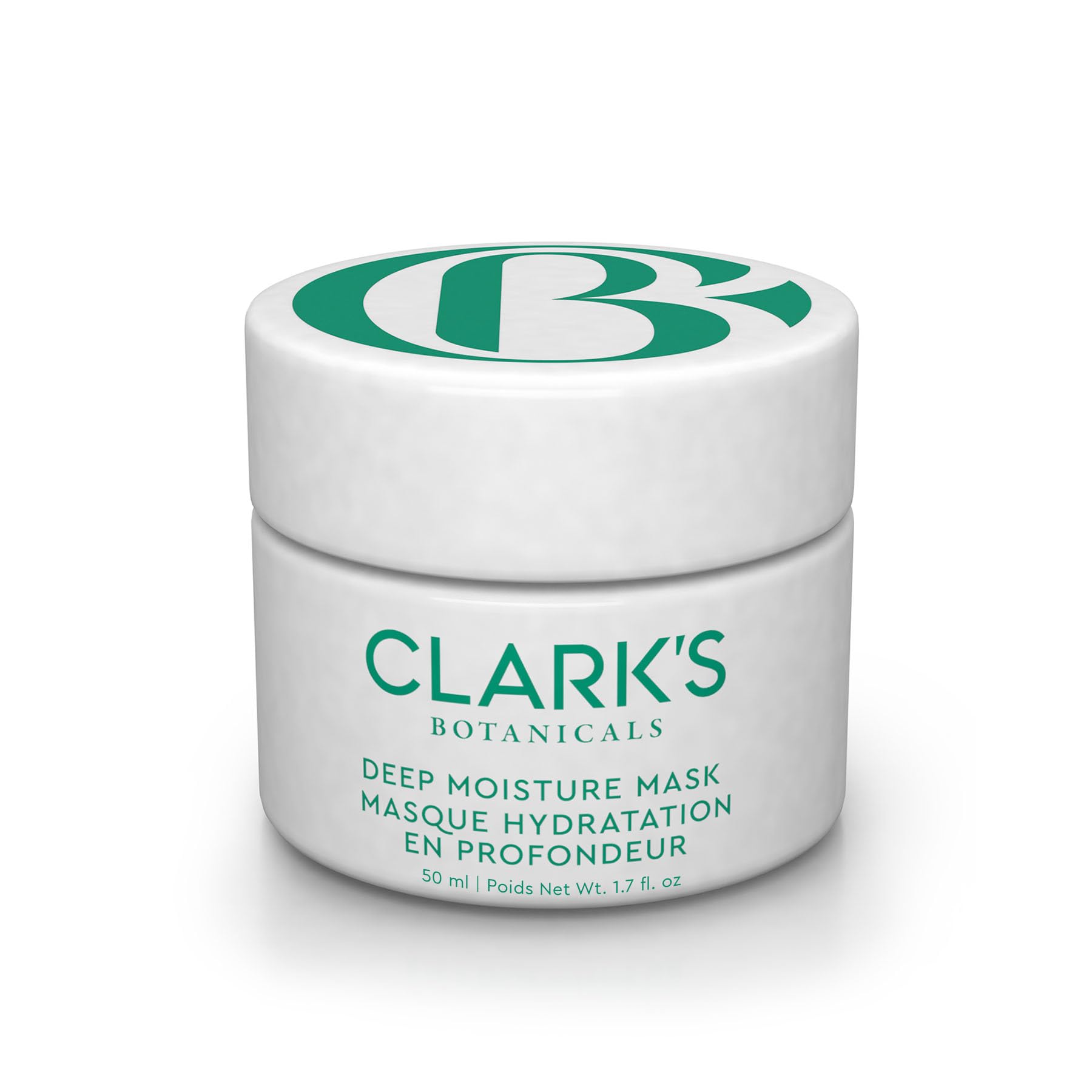 Clark's Botanicals Deep Moisture Mask & Ultra Rich Lip Balm Set - Hydrating Skincare Duo for Dry Skin, Redness Relief & Collagen Boost (1.7oz Mask + 0.14oz Lip Balm x2) - Perfect for Nighttime Routine & Winter Skin Care